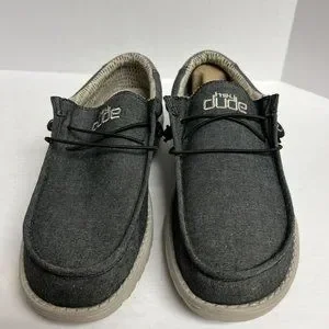Hey Dude | Shoes | Hey Dude Mens Wally Slip On Gray Size M  display picture 1